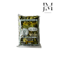 Getrocknete Zitronenblätter von Vanka Kawat, Kräuter & Gewürze, für aromatische Gerichte, in einer transparenten Verpackung.