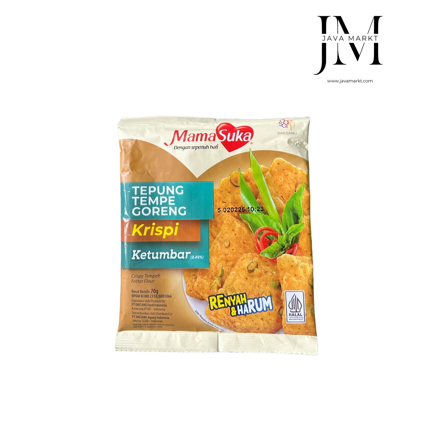 Mamasuka Tepung Tempe Goreng Krispi - Java Markt