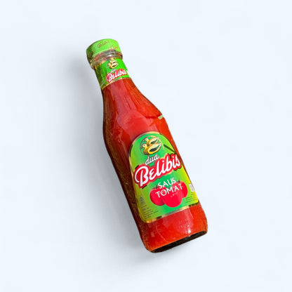 Nesia Food Dua Belibis Tomatensauce in Flasche, würzmittel und sauce, ideal für asiatische Gerichte, klare Tomatensauce mit Würzgeschmack