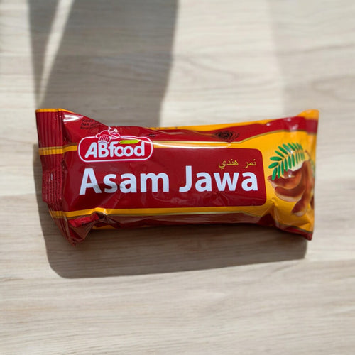 Vanka Kawat Asam Jawa ABFood Kochzutaten in einer Packung, natürliche indonesische Gewürzzutat, Nahaufnahme
