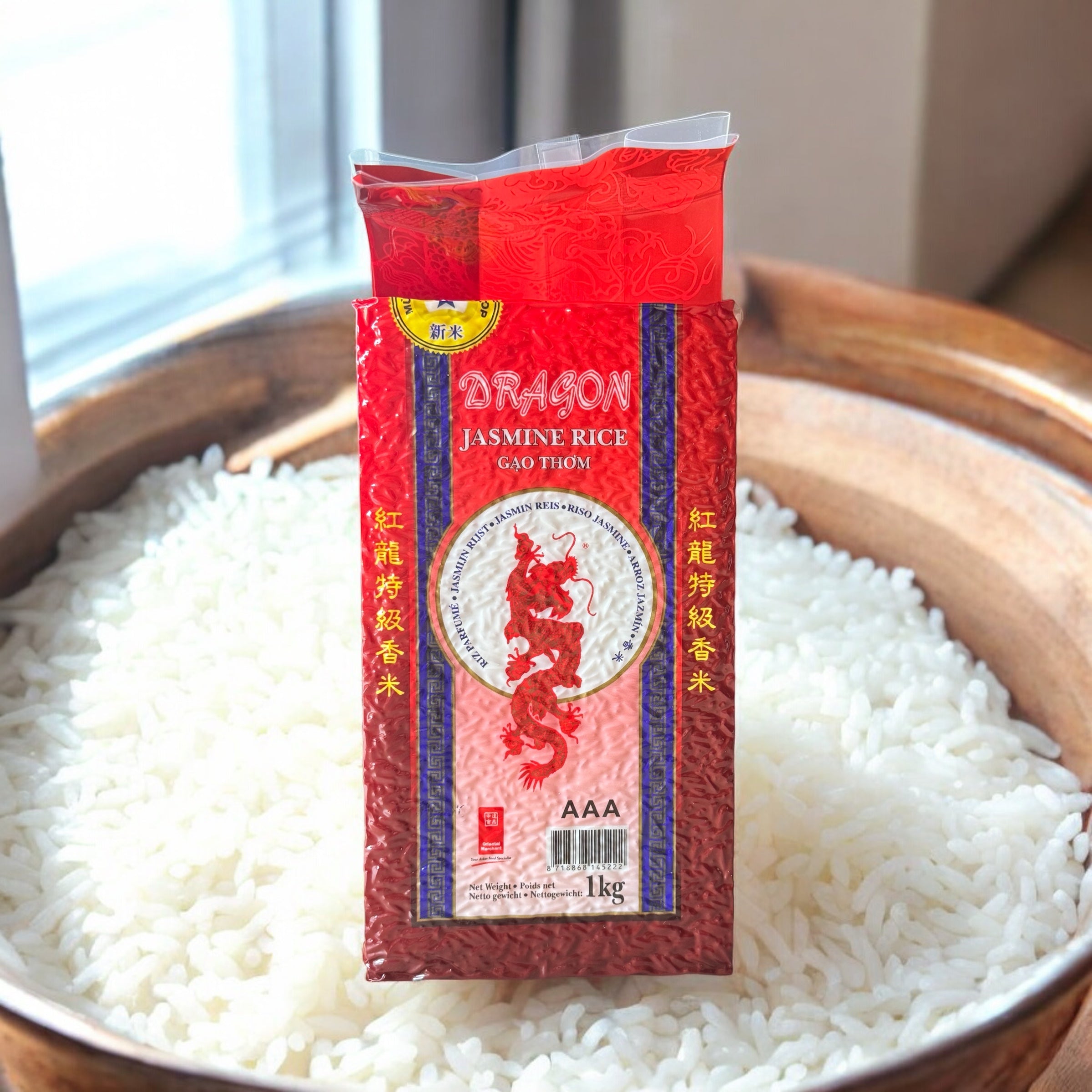 Beras Jasmin - Red Dragon 1 Kg - Java Markt