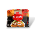 Nesia Best Wok Mie Goreng Instant Nudeln 5er Pack, gebratene Nudeln mit Gewürzen, in Packung, typische Verpackung sichtbar