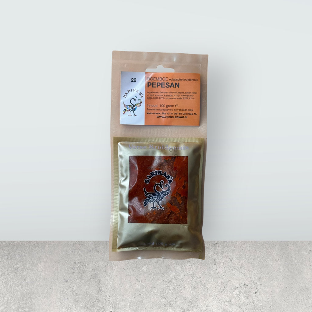 Vanka Kawat Bumbu Pepesan Gewürzpaste in einer Schüssel, aromatisch und reich an indonesischen Gewürzen, für authentische Gerichte