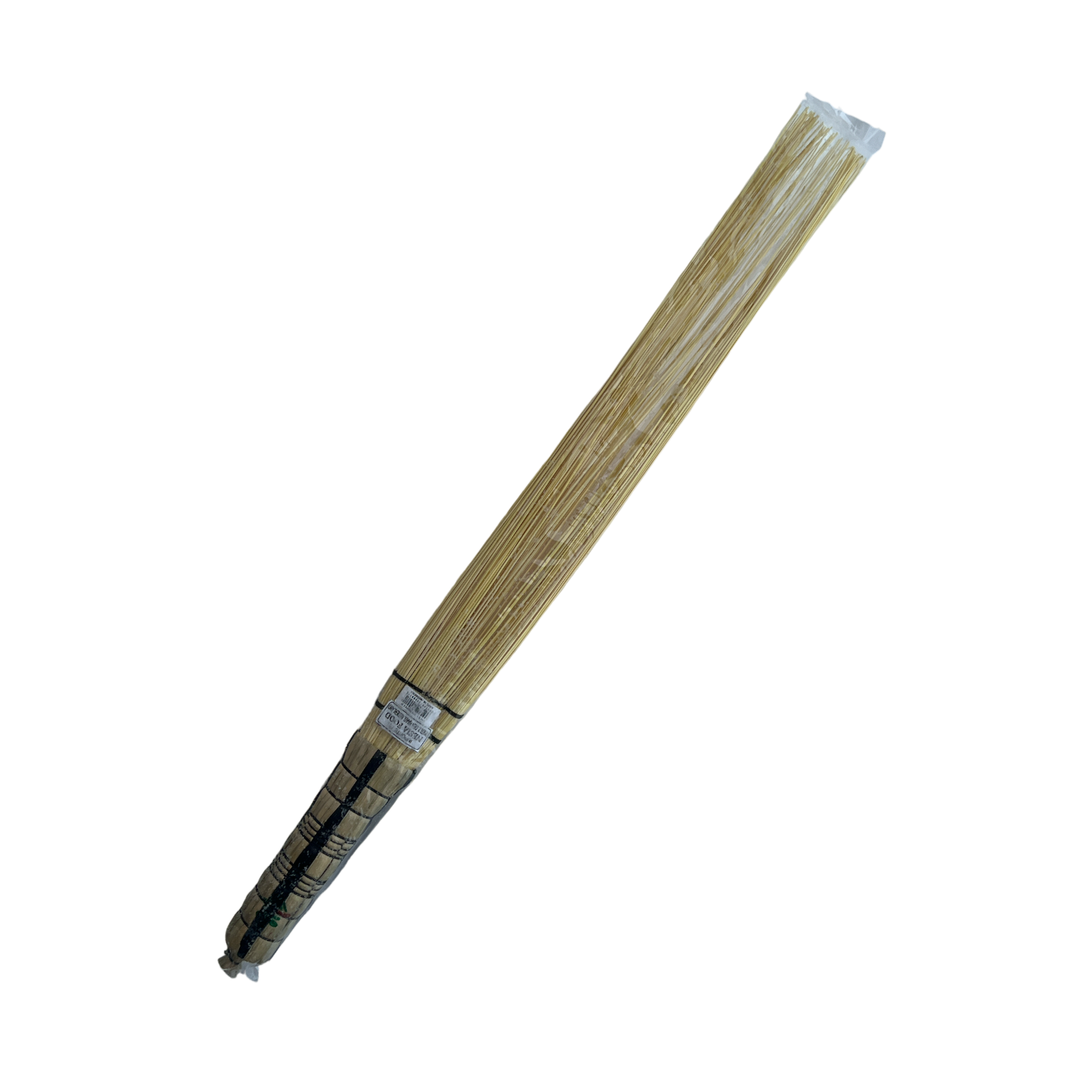 Nesia Sapu Lidi aus Holz und Bast, ideal für Haushaltsreinigung, mit langen Griffen und natürlichem Design.