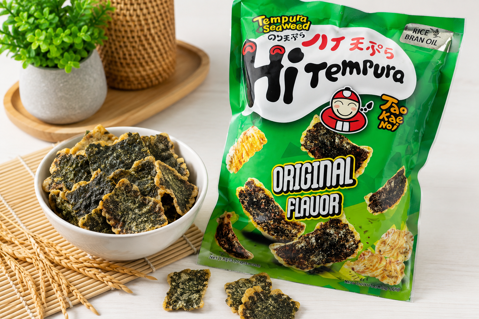 TaoKaenoi Tempura Seaweed Original 36g