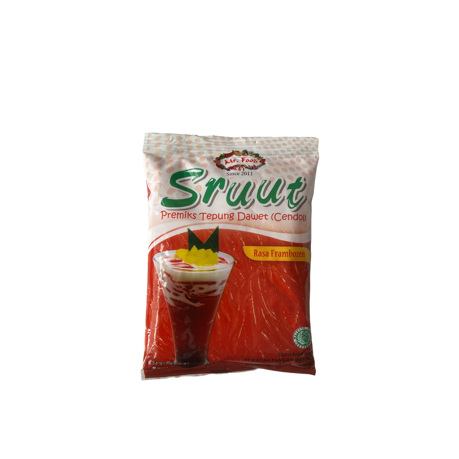 Sruut Tepung Dawet (Cendol) Rasa Frambozen - Java Markt