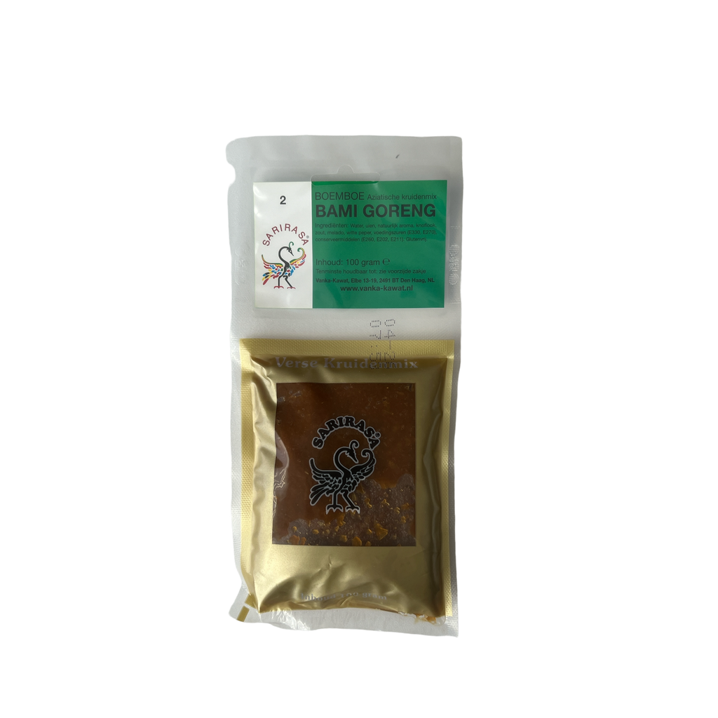 Geewürzmischung Sari Rasa Bumbu Bami Goreng von Oriental Merchant, Gewürzpackung für köstliche indonesische Bami Goreng Nudeln