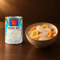 Kolang Kaling in Sirup 565g – Dose mit warmem Kolak-Dessert