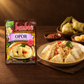 Bamboe Bumbu Opor 36 g – Packung mit Ketupat und Opor
