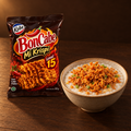 BonCabe Mi Krispi Level 15 30 g – Packung als Topping auf Reisbrei