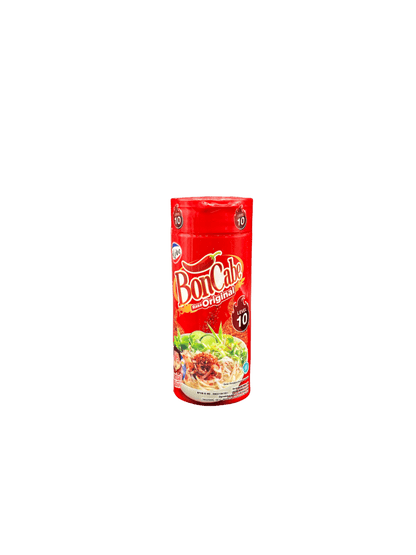 Kobe Boncabe Level 10 Kräuter und Gewürze von Nesia Food, Nahaufnahme der Gewürzmischung in der Verpackung