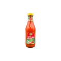 Nesia Food Dua Belibis Sauce Cabe, scharfe indonesische Chilisauce in Flasche, ideal für würzige Gerichte.