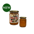 Scharfer Sambal Bakso von Nesia Food, würzige rote Soße in 125g Packung, ideal für asiatische Gerichte und Fleischbällchen.