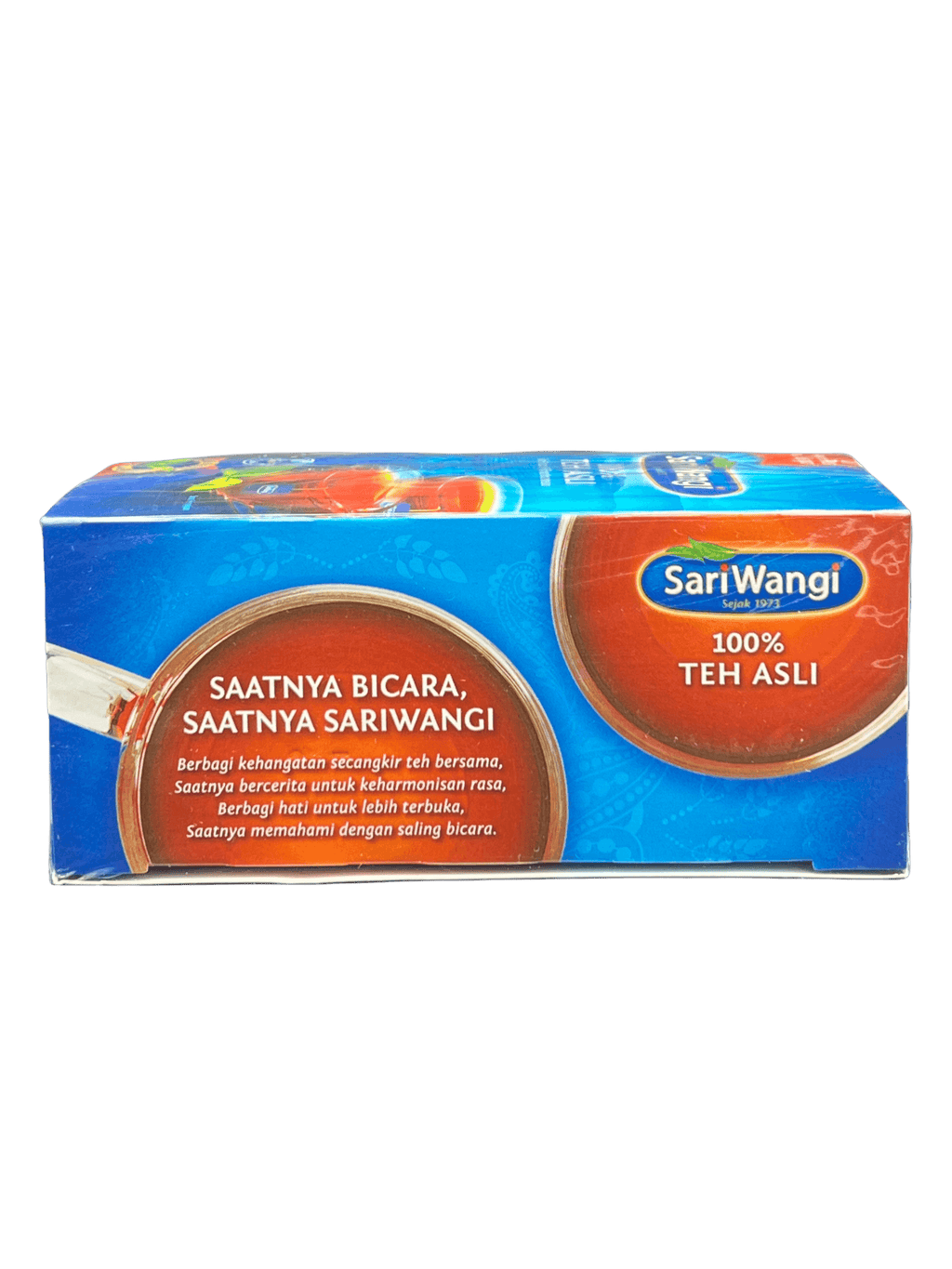 Sari Wangi Teh Asli von Nesia, aromatischer Tee in Verpackung, typische asiatische Teemischung, ideal für Aufgüsse