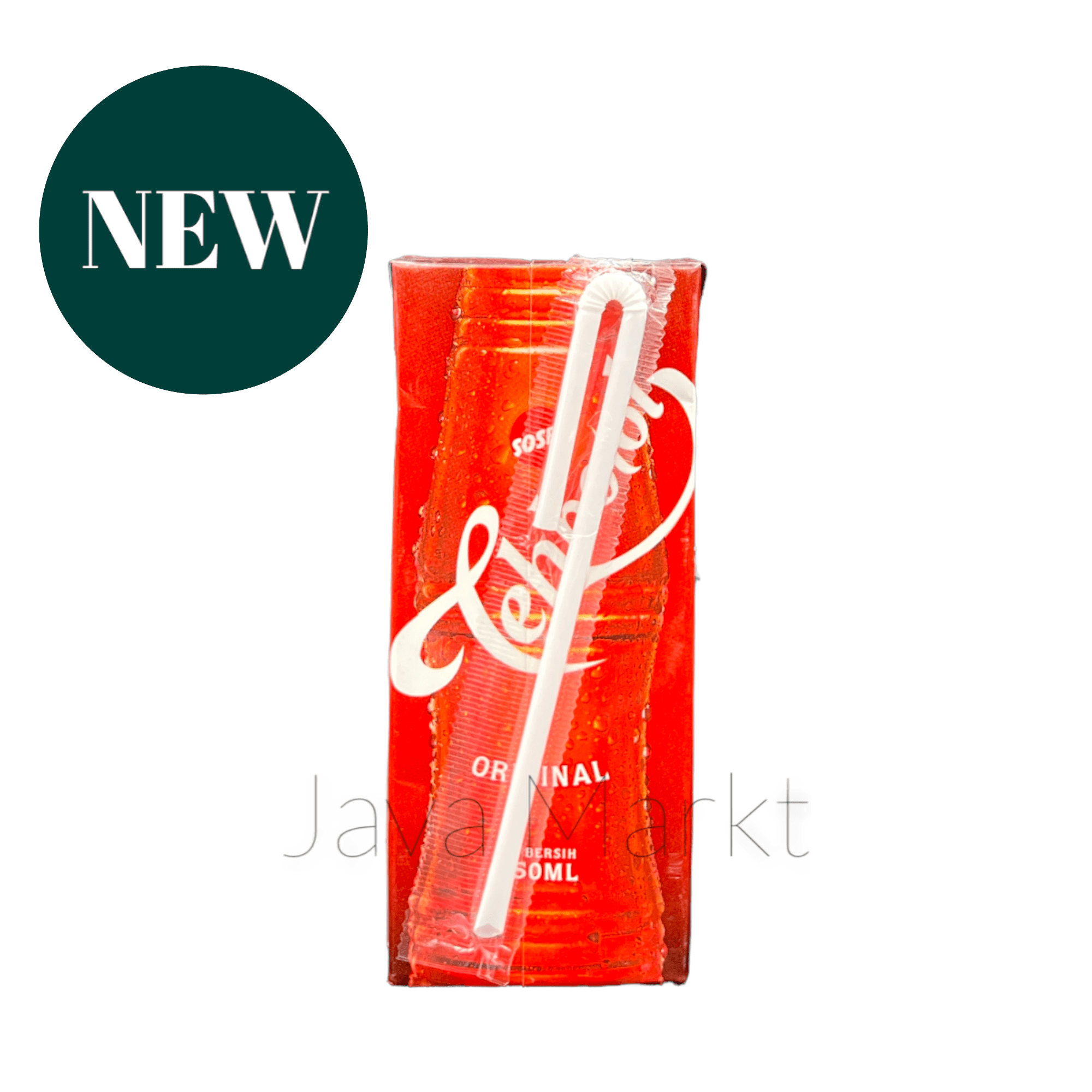 Vanka Kawat Teh Botol Sosro 250ml Flasche, erfrischender Tee in transparenter Flasche, ideal für unterwegs