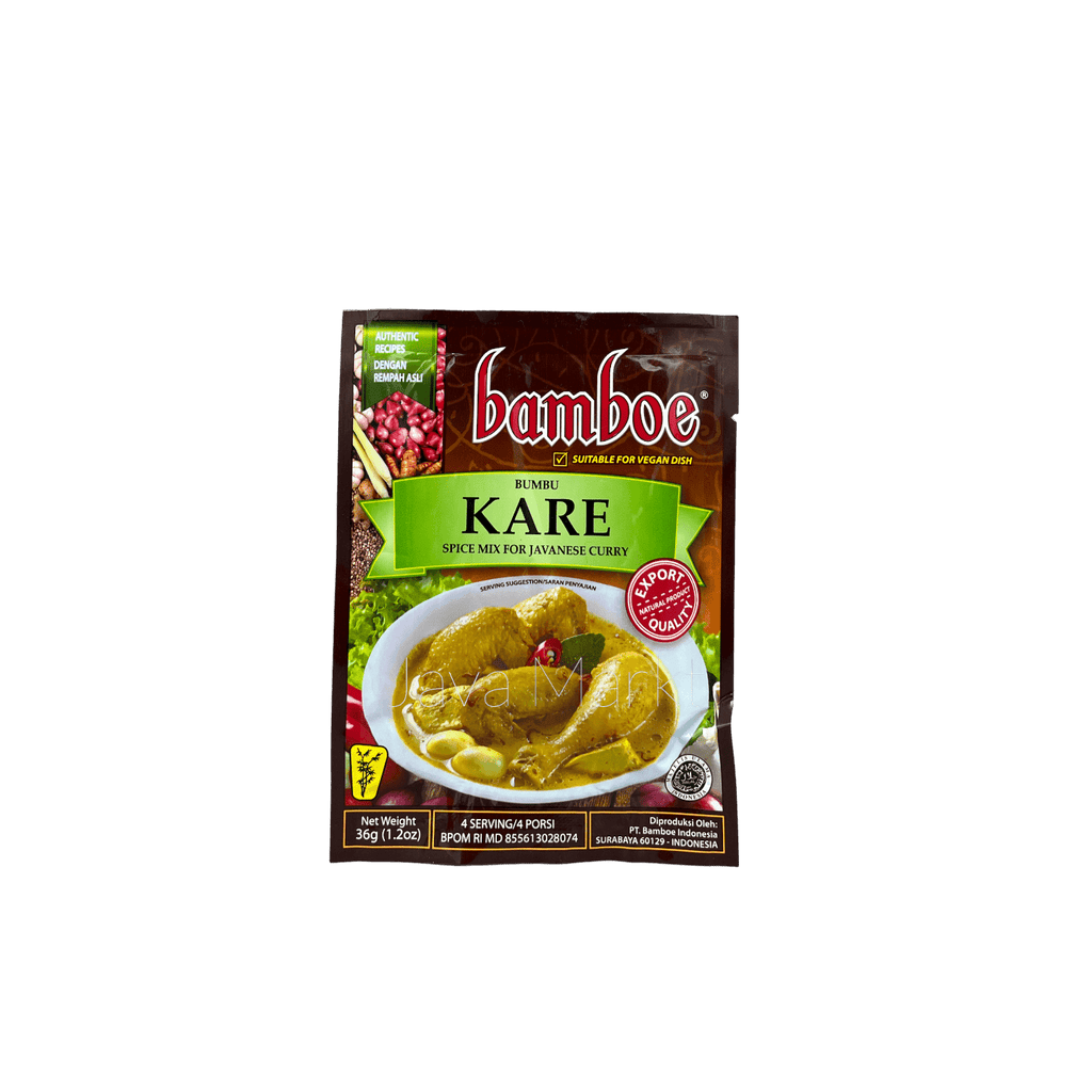 Bamboe Bumbu Kare Gewürzpaste von Oriental Merchant, asiatische Gewürzpaste mit Bamboe für authentische Gerichte