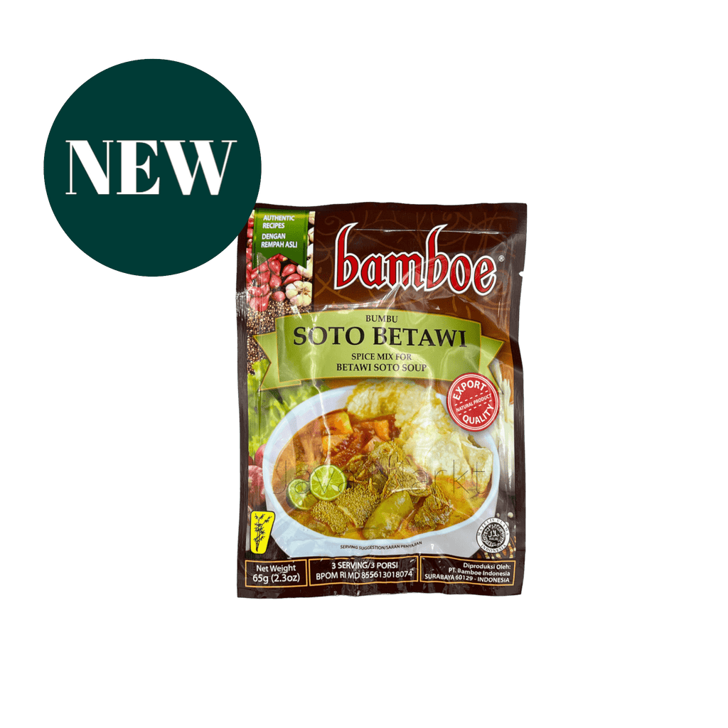 Bamboe Bumbu Soto Betawi Gewürzpaste von Oriental Merchant in einem Glas, für traditionelle indonesische Gerichte