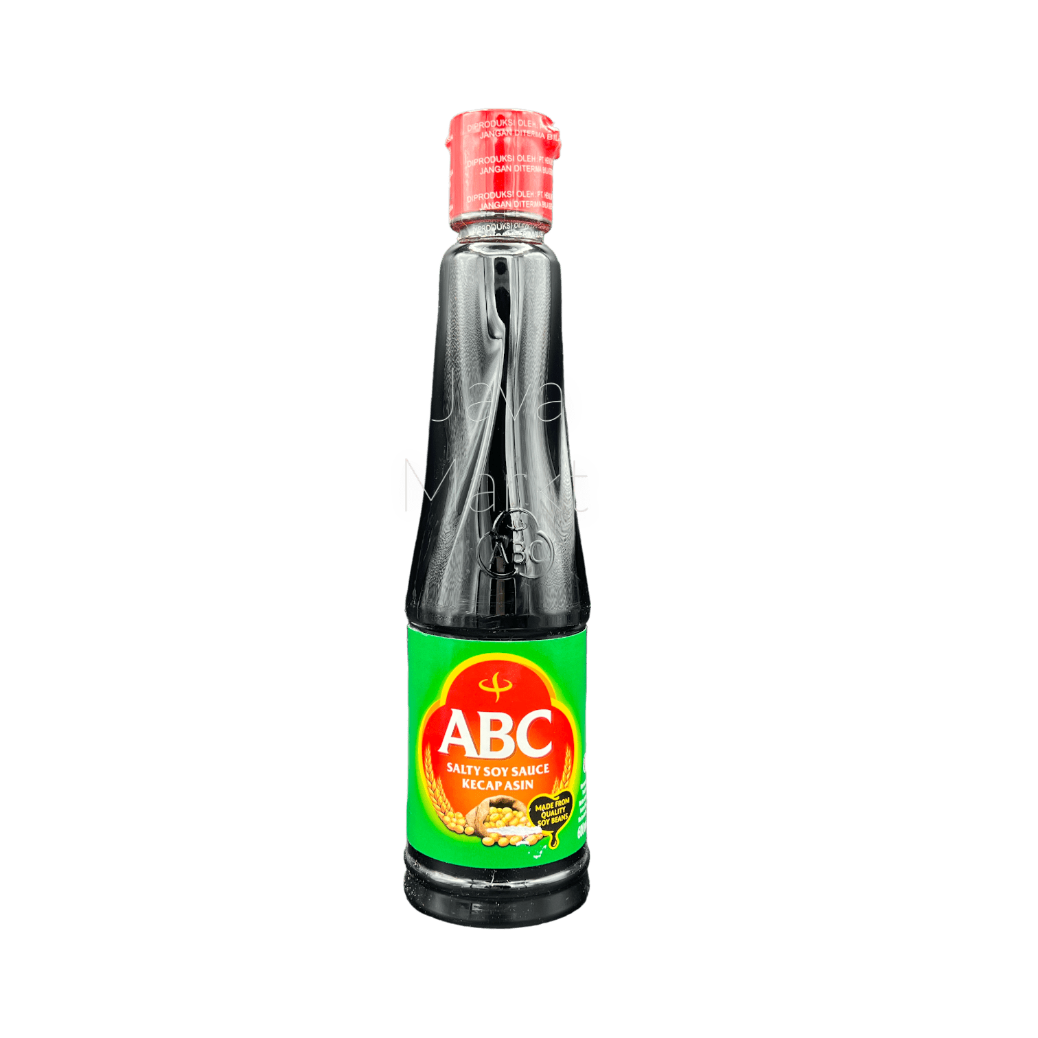 Sojasauce ABC Kecap Asin von Oriental Merchant in einer Flasche, ideal zum Kochen und Würzen asiatischer Gerichte.